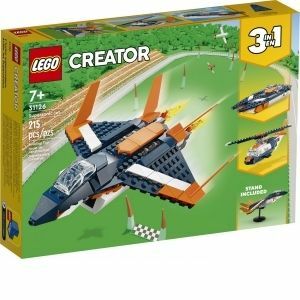 LEGO Creator - Avion supersonic 31126, 215 piese imagine