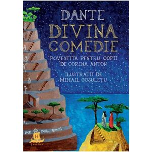 Divina Comedie povestita pentru copii de Corina Anton - Dante imagine