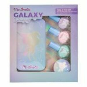 Set 3 lacuri de unghii si cutie de depozitare Martinelia Galaxy Dreams imagine