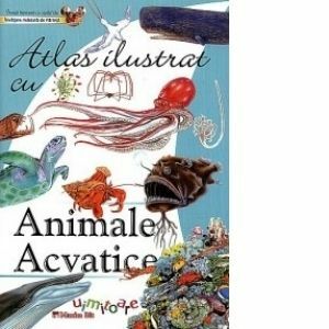 Atlas ilustrat cu animale acvatice uimitoare imagine