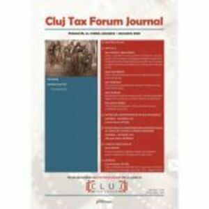 Cluj Tax Forum Journal 6/2020 - Cosmin Flavius Costas imagine