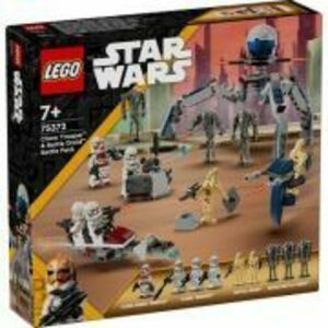 LEGO Star Wars. Pachet de lupta Clone Trooper si droid de lupta 75372, 215 piese imagine