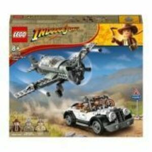 LEGO Indiana Jones. Urmarire cu avionul de vanatoare 77012, 387 piese imagine