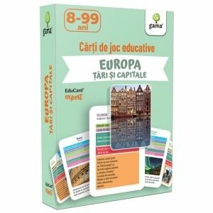 Carti de joc educative - Europa. Tari si capitale imagine