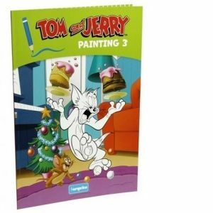 Carte de colorat Tom si Jerry 3 imagine