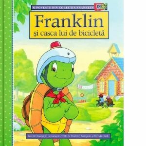 Franklin si casca lui de bicicleta imagine