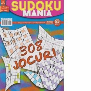 Sudoku mania. Numarul 63/2022 imagine