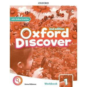 Oxford Discover 2E Level 1 Workbook with Online Practice imagine