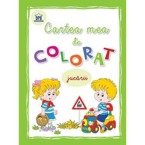 Cartea mea de colorat - Jucării imagine