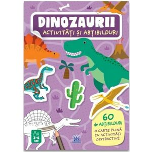 Dinozaurii - Activitati si abtibilduri imagine