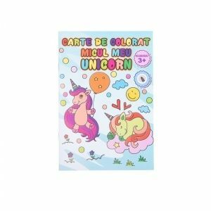 Carte de colorat format B5 Micul meu unicorn imagine