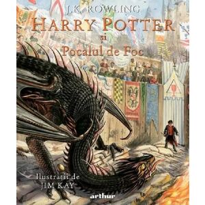 Harry Potter si Pocalul de Foc. Editie ilustrata imagine