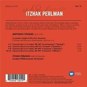 Vivaldi: The Four Seasons | Antonio Vivaldi, Itzhak Perlman imagine