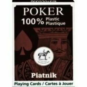 Pachet carti de joc Poker Negru imagine