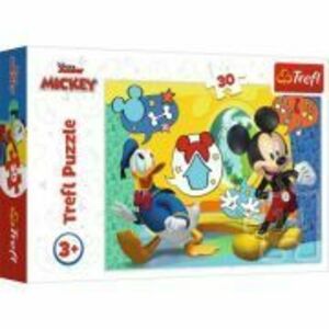 Puzzle 30 piese Disney Mickey Mouse, Trefl imagine