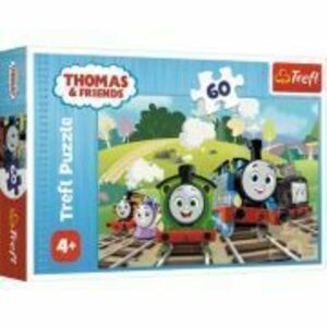 Puzzle 60 Thomas in excursie, Trefl imagine