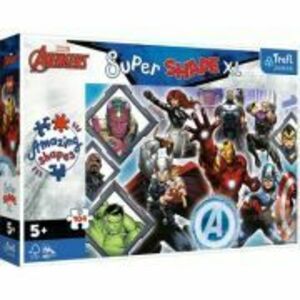 Puzzle Primo Super Shape XXL 104. Avengers, Trefl imagine