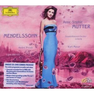 Mendelssohn: Violin Concerto Op.64; Piano Trio Op.49; Violin Sonata in F major | Anne-Sophie Mutter, Felix Mendelssohn imagine