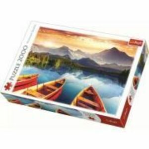 Puzzle lac montan, 2000 piese, Trefl imagine