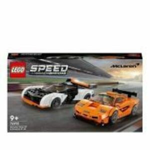 LEGO Speed Champions. McLaren Solus GT si McLaren F1 LM 76918, 581 piese imagine