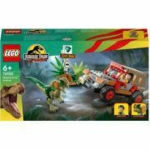 LEGO Jurassic World. Ambuscada dinozaurului Dilophosaurus​ 76958, 211 piese imagine