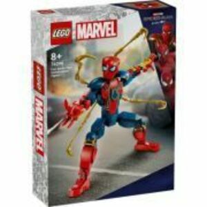 LEGO Marvel Super Heroes. Figurina de constructie Omul-Paianjen de Fier 76298, 303 piese imagine