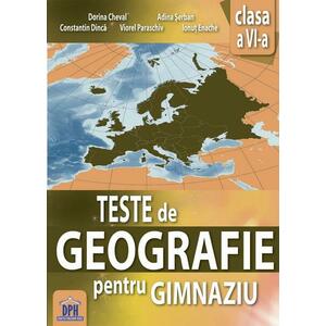Teste de Geografie pentru gimnaziu - Clasa a VI-a imagine