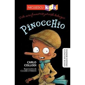 Pinocchio (editie bilingva romana-engleza) - Carlo Collodi imagine