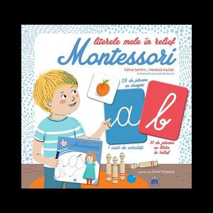 Literele mele in relief Montessori imagine