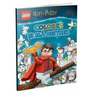 Colorez si madistrez – Harry Potter (carte de colorat) imagine