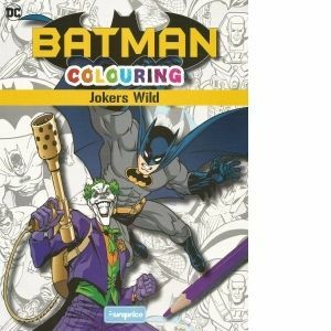 Carte de colorat Batman Jokers Wild imagine