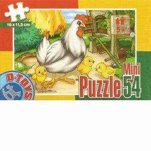 Mini Puzzle 54 - Pasari (54 piese, 3+) imagine