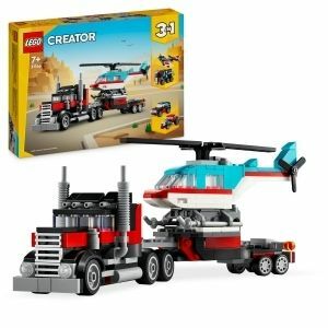 LEGO Creator - Camioneta cu platforma si elicopter imagine