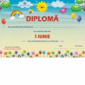 Diploma 1 Iunie, model 1 imagine