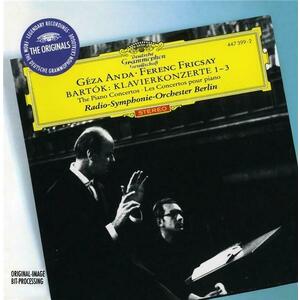 Bartok: Piano Concertos 1-3 | Bela Bartok, Ferenc Fricsay, Radio-Symphonie-Orchester Berlin, Geza Anda imagine
