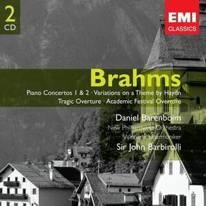 Brahms: Piano Concertos 1 & 2 / Variations On A Theme By Haydn / Tragic Overture / Academic Festival Overture | Daniel Barenboim, New Philharmonia Orchestra, Wiener Philharmoniker, John Barbirolli imagine