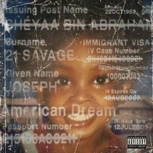 American Dream (Translucent Red Vinyl) | 21 Savage imagine