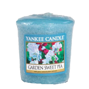 Yankee Candle. Garden Sweet Pea. Votive Candle imagine