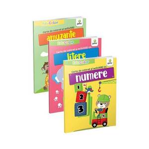 Pachet Cărți de colorat și alte activități pentru copii 1 imagine