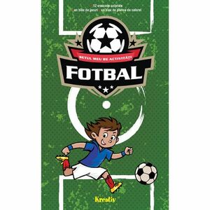 Fotbal. Carte de colorat imagine
