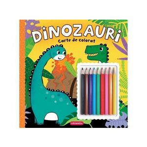 Lumea dinozaurilor - Carte de colorat imagine
