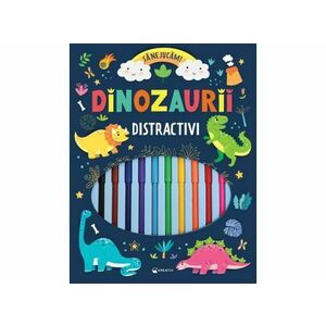 Puzzle de colorat -Dinozauri imagine