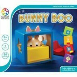 Joc de logica Bunny Boo, cu 60 de provocari, limba romana imagine