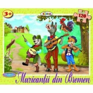 Puzzle Muzicantii din Bremen (120 piese) imagine