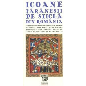 Icoane taranesti pe sticla din Romania bilingv imagine
