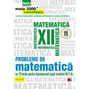 Probleme de matematica pentru clasa a XII-a imagine