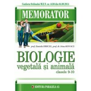 Memorator de biologie animala si vegetala pentru clasele IX-X imagine