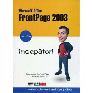Microsoft Office Frontpage 2003 pentru incepatori imagine