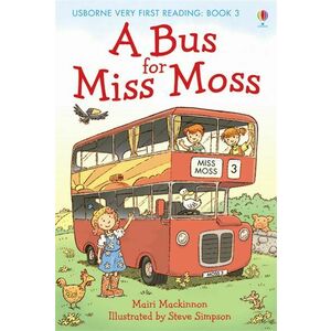 A Bus for Miss Moss (Usborne Very First Reading: Book 3) imagine