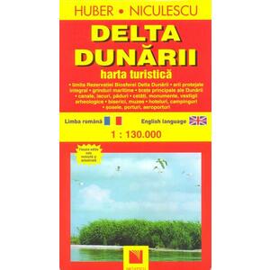 Harta turistica Delta Dunarii | imagine